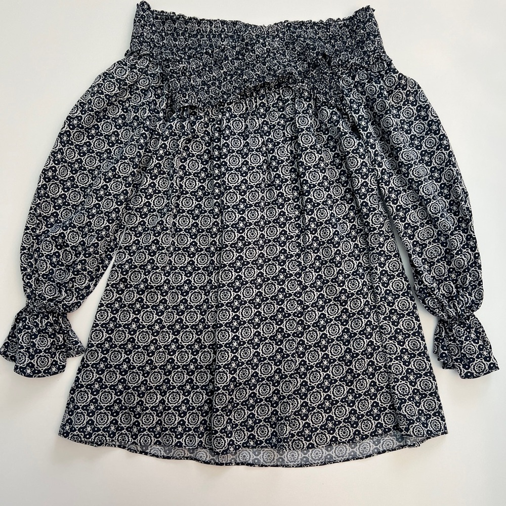 Tularosa Smocked Top Blouse, Size XS